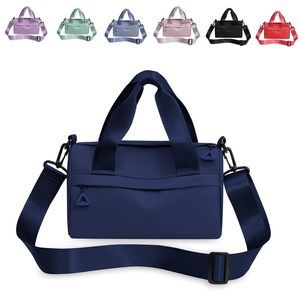 Mini Gym Bag Casual Single Shoulder Crossbody Bag Oxd Cloth Bag Tote Small :